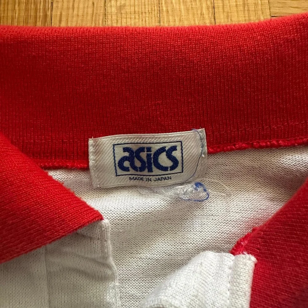 Vintage Team Canada Asics Long Sleeve Jersey shirt Made in Japan - Picture 3 of 8